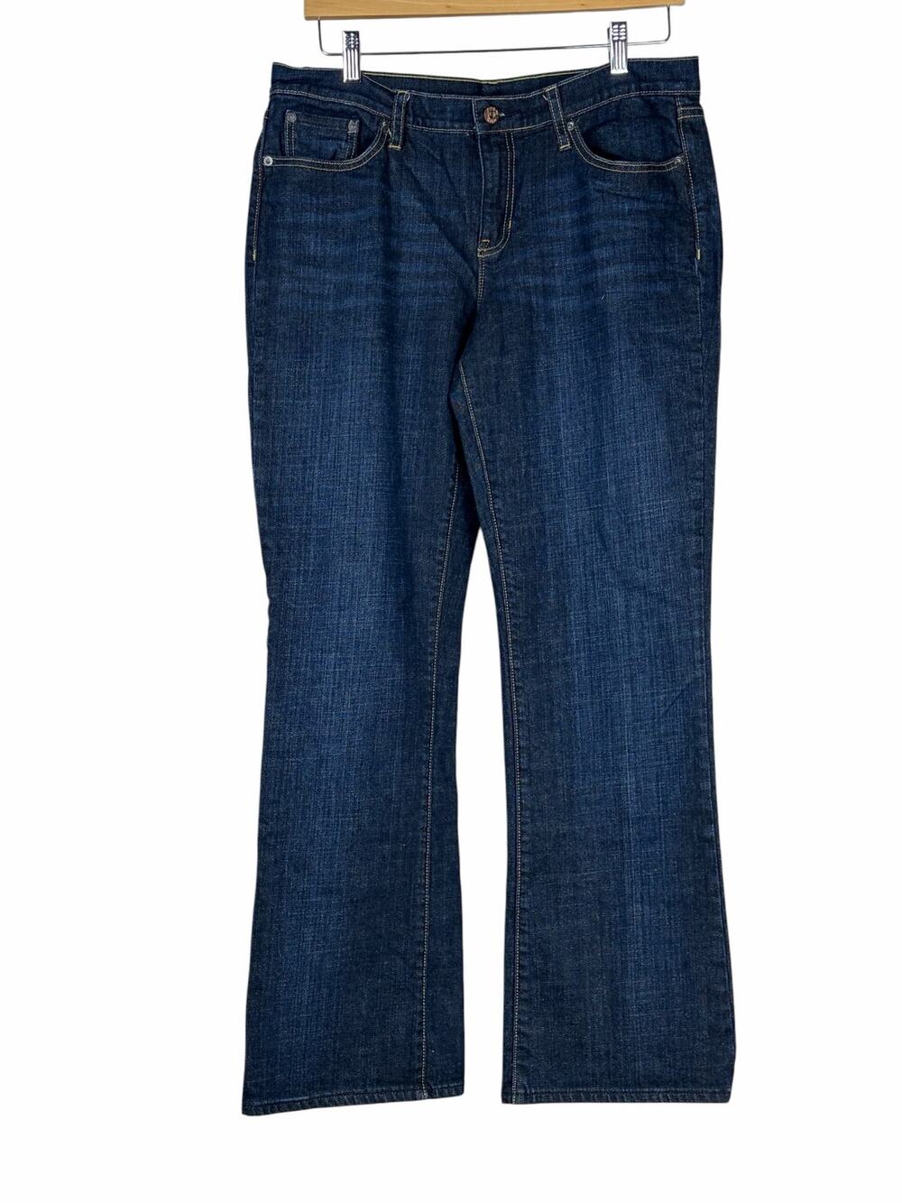 Gap Dark Wash Bootcut Stretch Jeans Size 12R Womens Business Casual Denim